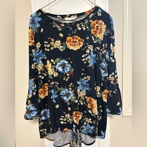 Reborn j floral top ladies size xl